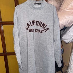 Long sleeve sweater dress